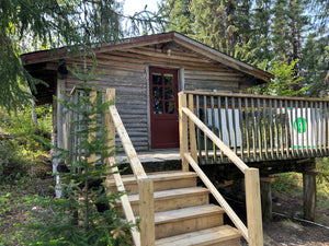 Rustic cabins